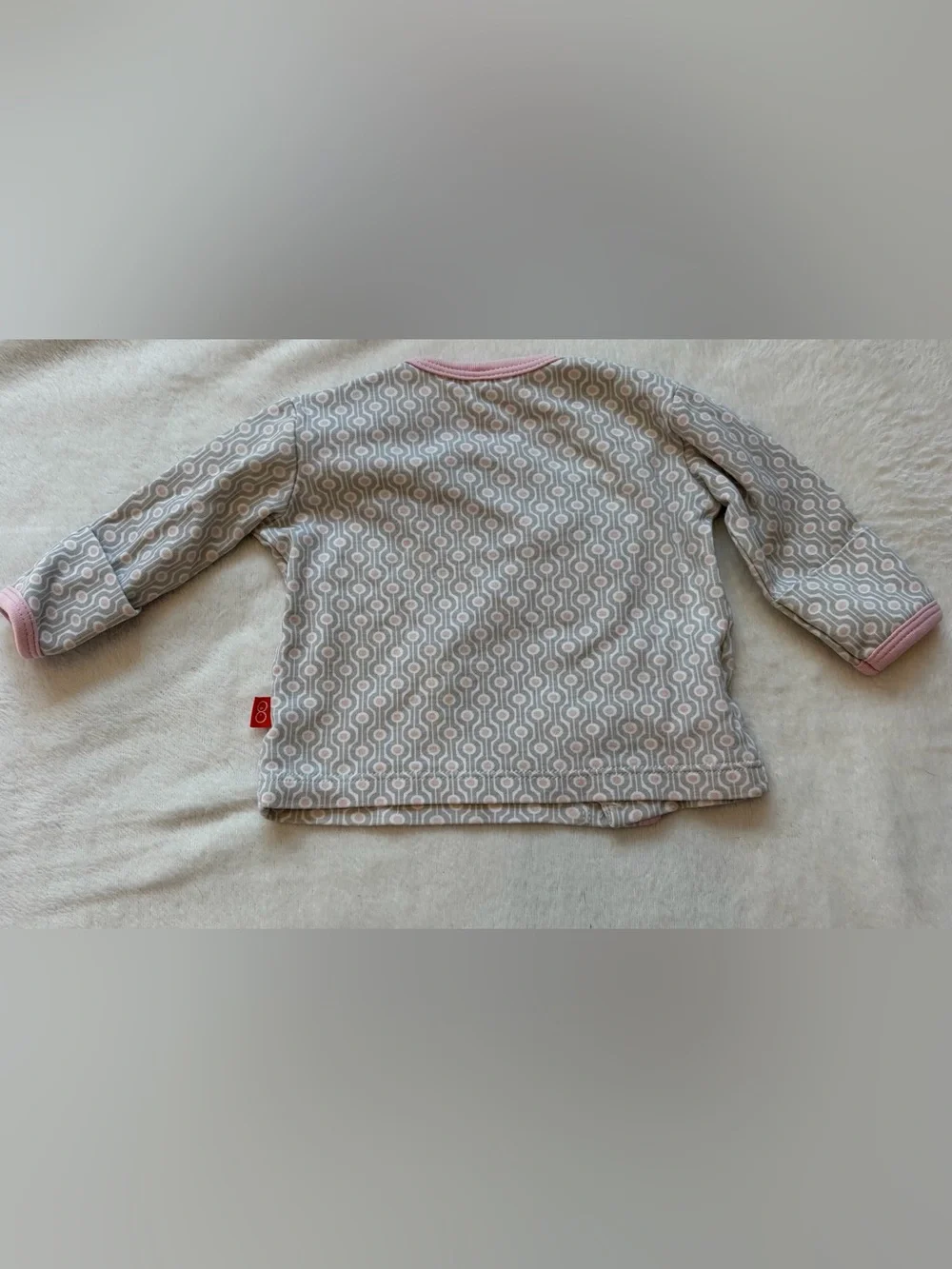 Magnificent Baby Set in Pink and Gray